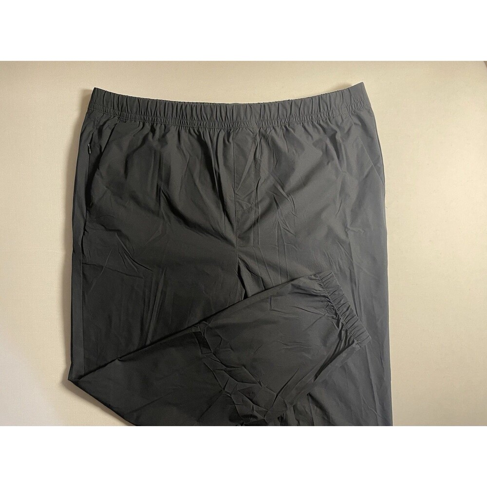Banana Republic Pants Men’s Black Nylon Athletic Joggers Elastic Waist Size XL